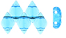GEMDUO 8 x 5mm : Aquamarine