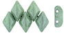 GEMDUO 8 x 5mm : Luster - Stone Green