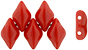 GEMDUO 8 x 5mm : Opaque Red