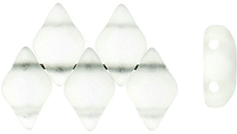 GEMDUO 8 x 5mm Tube 2.5" : Matte - Crystal