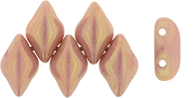 GEMDUO 8 x 5mm : Luster - Opaque Pink