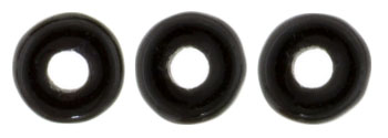 O-Bead 4 x 1mm : Jet