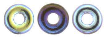 O-Bead 4 x 1mm : Luster - Rainshadow AB