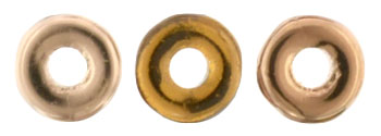 O-Bead 4 x 1mm : Apollo - Topaz