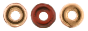 O-Bead 4 x 1mm : Apollo - Ruby