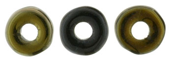 O-Bead 4 x 1mm : Jet - Valentinite