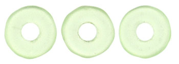 O-Bead 4 x 1mm : Matte - Peridot