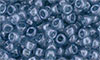 Matubo Seed Bead 7/0 : Luster - Transparent Blue