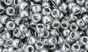 Matubo Seed Bead 7/0 : Silver