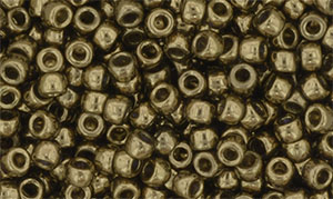 Matubo Seed Bead 7/0 : Transparent Bronze