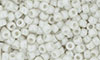 Matubo Seed Bead 7/0 : Luster - Opaque White