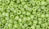 Matubo Seed Bead 7/0 : Luster - Milky Dk Peridot