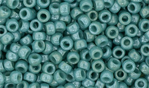 Matubo Seed Bead 7/0 : Luster - Dk Turquoise