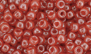 Matubo Seed Bead 7/0 : Luster - Milky Grapefruit