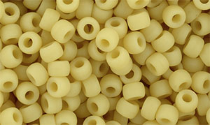 Matubo Seed Bead 7/0 : Matte - Opaque Beige