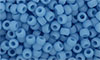 Matubo Seed Bead 7/0 : Matte - Opaque Blue Turquoise