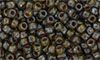 Matubo Seed Bead 7/0 : Yellow - Picasso