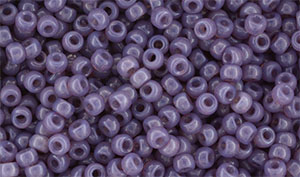 Matubo Seed Bead 8/0 : Milky Amethyst