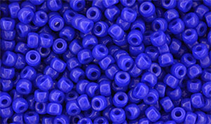 Matubo Seed Bead 8/0 : Opaque Blue