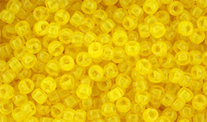 Matubo Seed Bead 8/0 : Milky Yellow