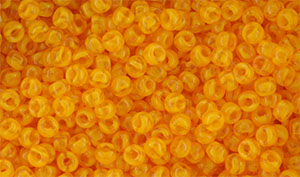 Matubo Seed Bead 8/0 : Milky Orange