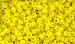 Matubo Seed Bead 8/0 : Opaque Yellow