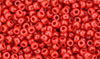 Matubo Seed Bead 8/0 : Opaque Red