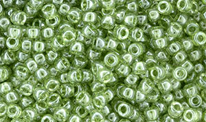 Matubo Seed Bead 8/0 : Luster - Prairie Green