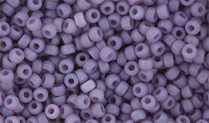 Matubo Seed Bead 8/0 : Matte - Milky Amethyst