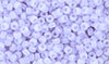 Matubo Seed Bead 8/0 : Matte - Milky Lavender