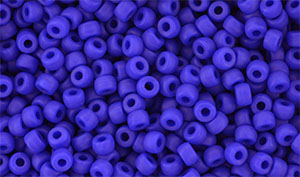 Matubo Seed Bead 8/0 : Matte - Opaque Blue