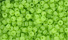 Matubo Seed Bead 8/0 : Matte - Milky Dk Peridot