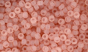 Matubo Seed Bead 8/0 : Matte - Milky Pink