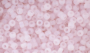 Matubo Seed Bead 8/0 : Matte - Milky Soft Rosaline