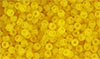 Matubo Seed Bead 8/0 : Matte - Milky Yellow