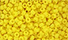 Matubo Seed Bead 8/0 : Matte - Opaque Yellow