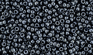 Matubo Seed Bead 11/0 Tube 2.5" : Hematite