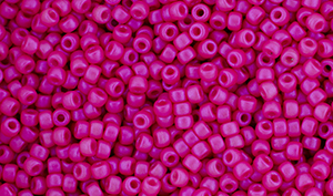 Matubo Seed Bead 11/0 : Pearl Shine - Hot Neon Pink