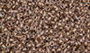 Matubo Seed Bead 11/0 Tube 2.5" : Crystal - Copper-Lined
