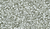 Matubo Seed Bead 11/0 : Crystal - Silver-Lined