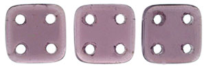 CzechMates QuadraTile 6mm : Med Amethyst