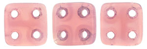 CzechMates QuadraTile 6mm Tube 2.5" : Milky Pink