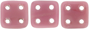 CzechMates QuadraTile 6mm : Coral Pink