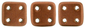 CzechMates QuadraTile 6mm : Matte - Metallic Antique Copper