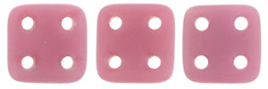 CzechMates QuadraTile 6mm : Matte - Coral Pink