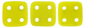 CzechMates QuadraTile 6mm Tube 2.5" : Matte - Chartreuse