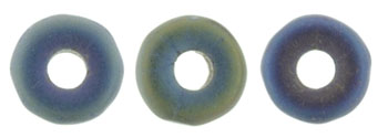 Ring Bead 4 x 1mm : Matte - Iris - Blue