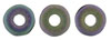 Ring Bead 4 x 1mm : Matte - Iris - Purple
