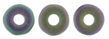 Ring Bead 1/4mm Tube 2.5" : Matte - Iris - Purple