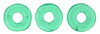 Ring Bead 4 x 1mm : Atlantis Green